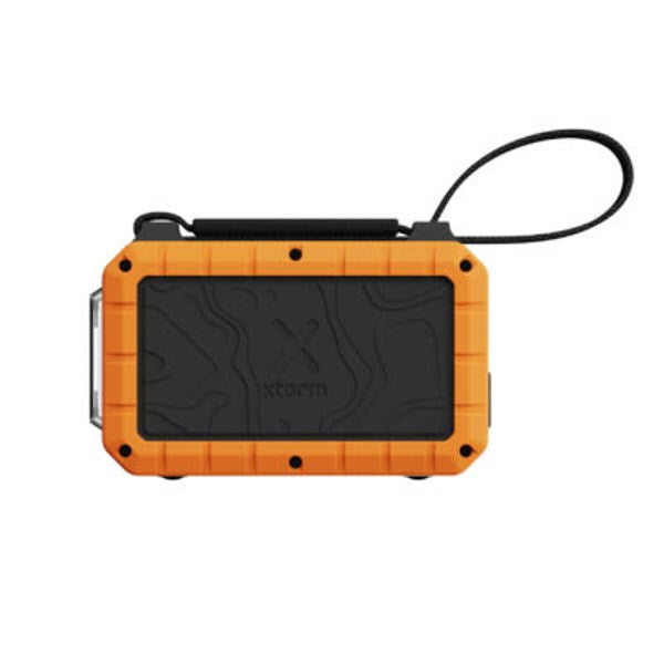 Xtorm Rugged PowerBank m. 1x USB-A & 2x USB-C – 40.000 mAh / 100W – Svart / Orange