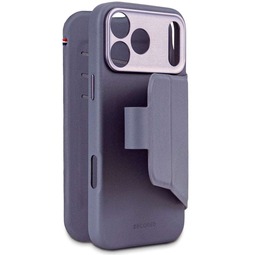 Decoded iPhone 17 Pro Textured Detachable Wallet Silikon Skal - MagSafe Kompatibel - Forever Blue