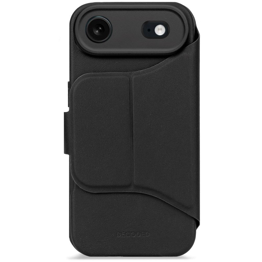 Decoded iPhone Air Textured Detachable Wallet Silikon Skal - MagSafe Kompatibel - Phantom Black