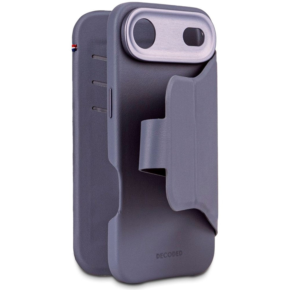 Decoded iPhone Air Textured Detachable Wallet Silikon Skal - MagSafe Kompatibel - Forever Blue