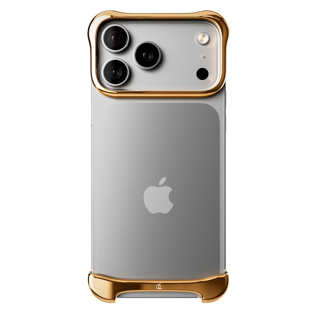 iPhone 17 Pro Arc Pulse Aluminum Bumper Skal - Gold