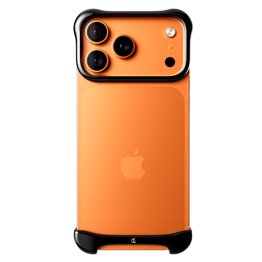 iPhone 17 Pro Arc Pulse Titanium Bumper Skal - Onyx Black