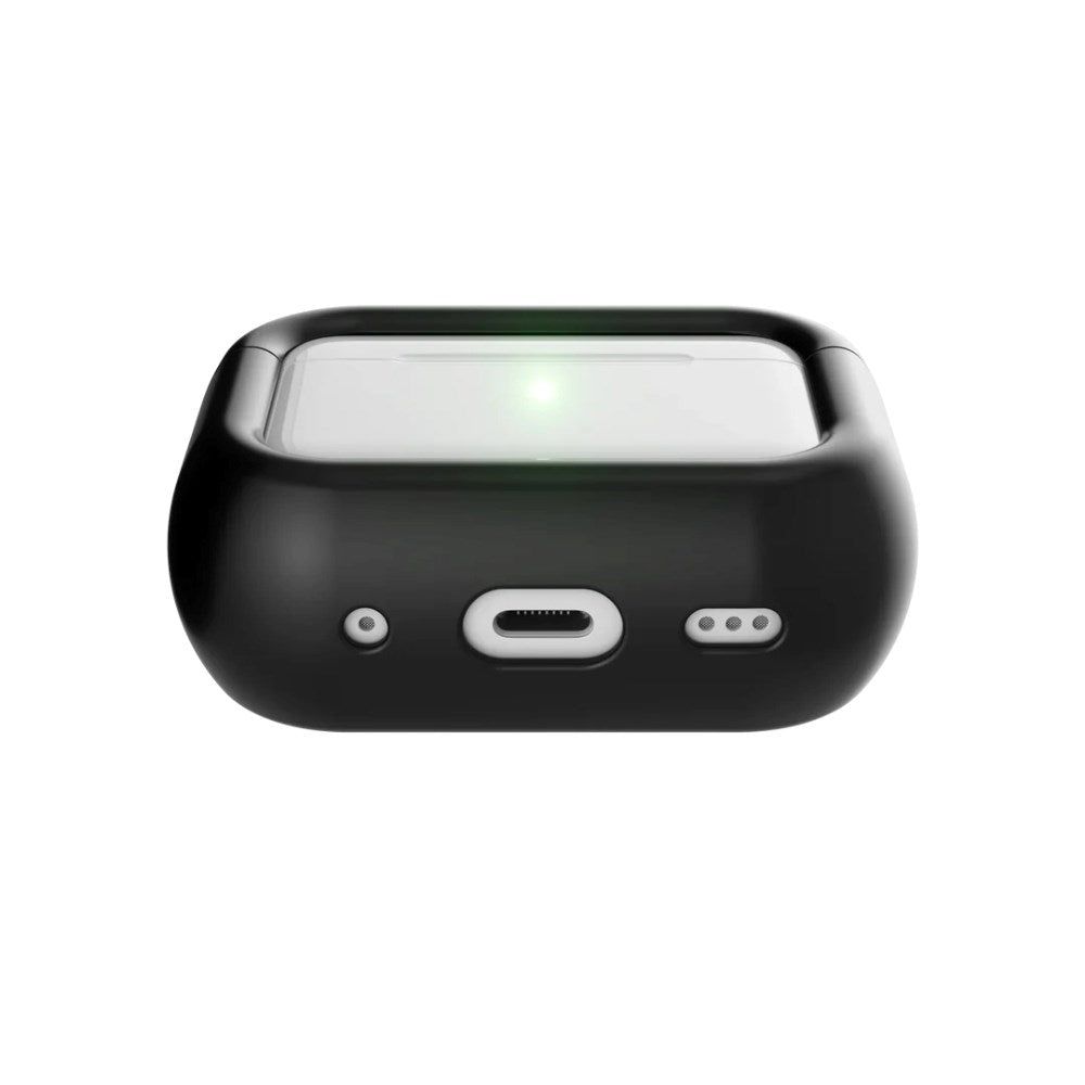 AirPods Pro 3 Arc Pulse Aluminium Skal - Matte Black