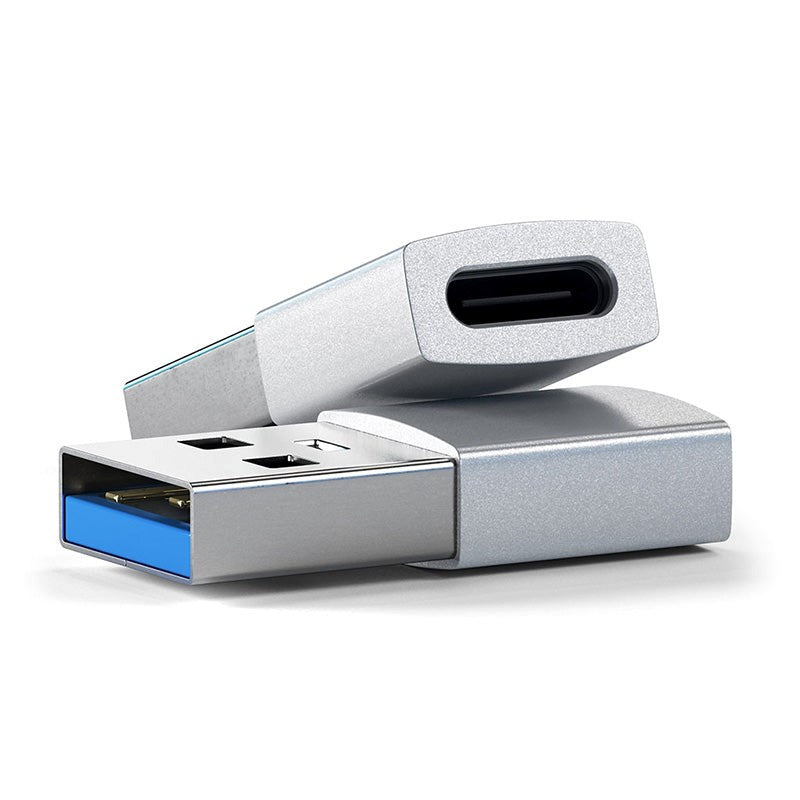 Satechi USB-A till USB-C-adapter-silver