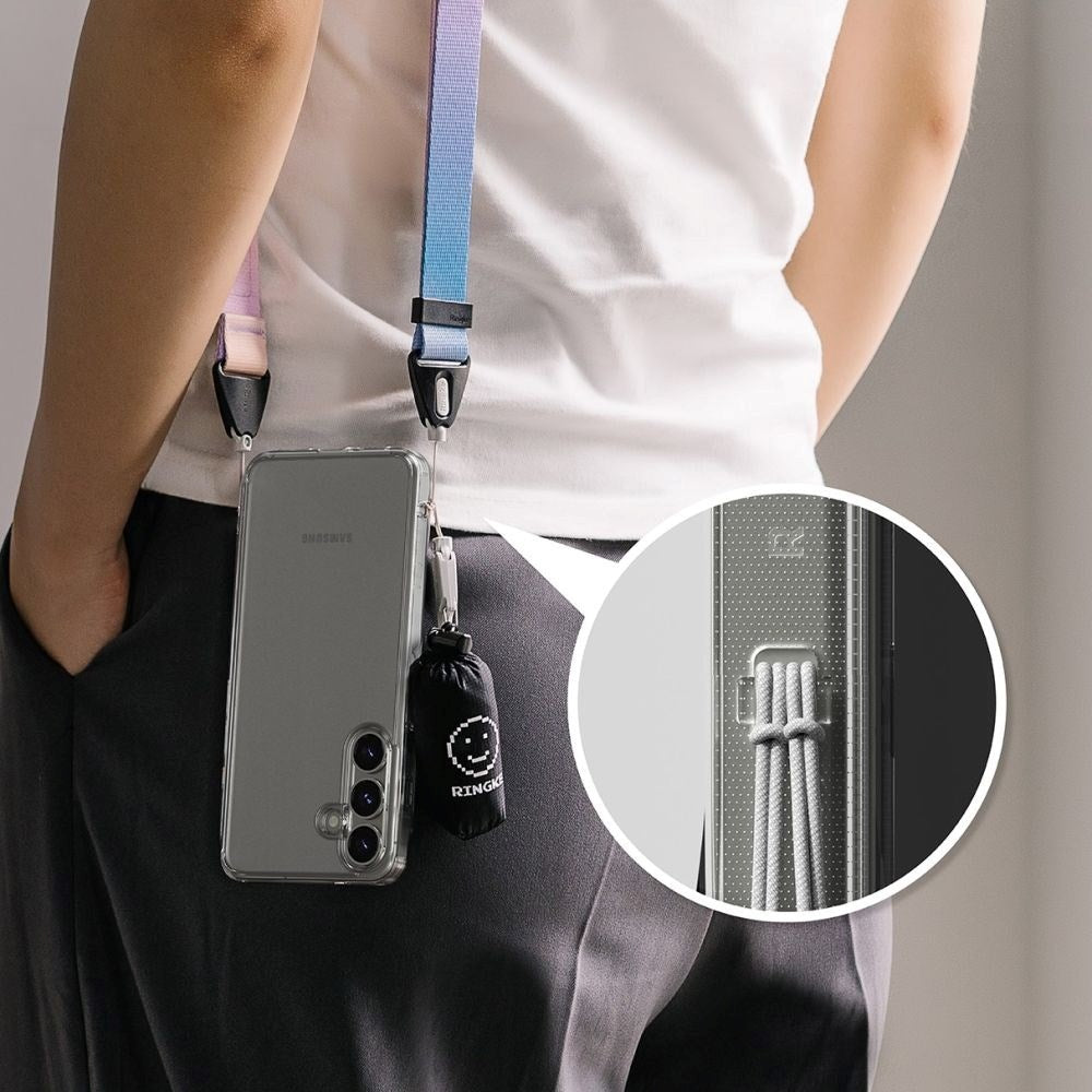 Samsung Galaxy S25 Ringke Fusion Skal Matte - Genomskinlig