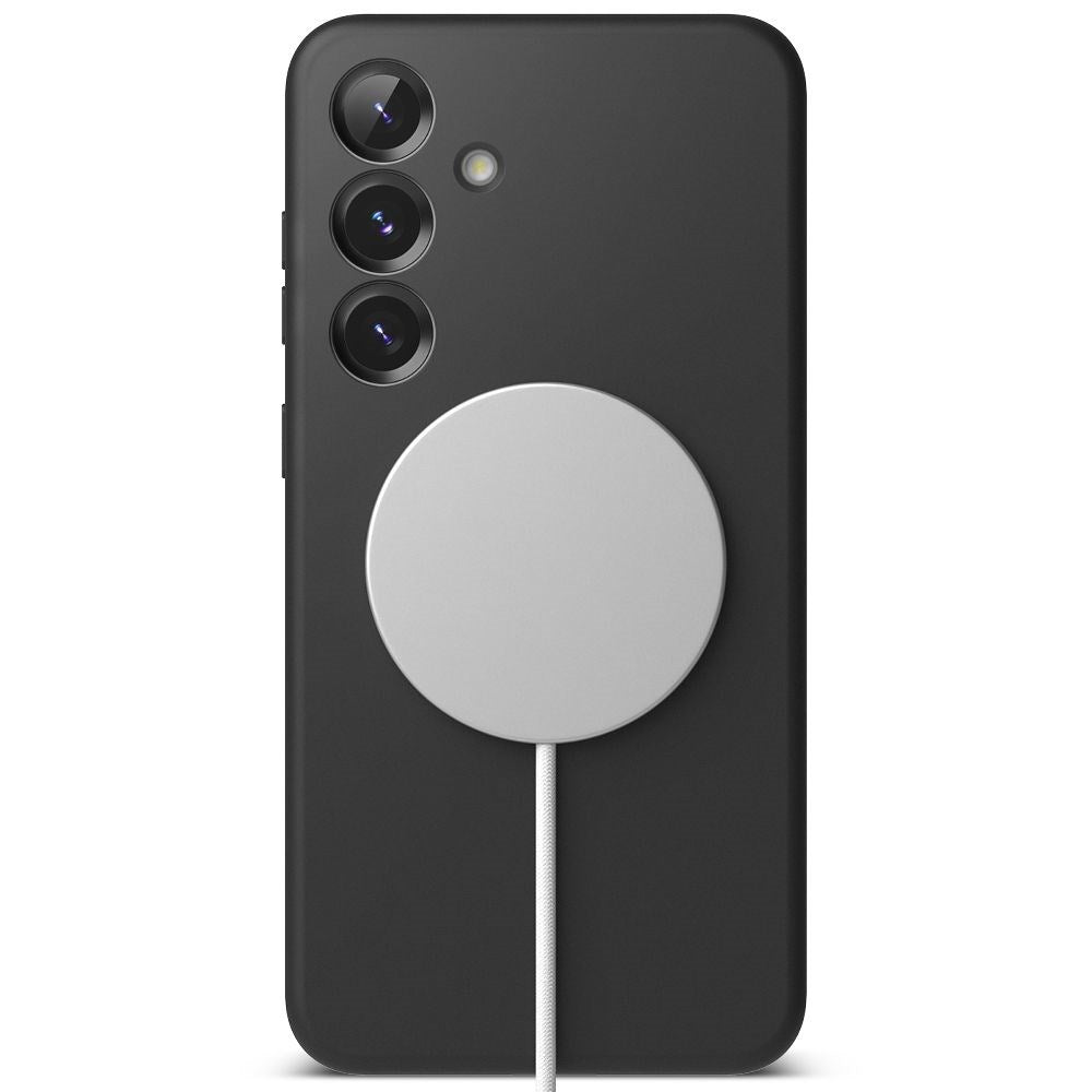 Ringke Samsung Galaxy S25+ (Plus) Silikon Magnetiskt MagSafe Skal - Svart