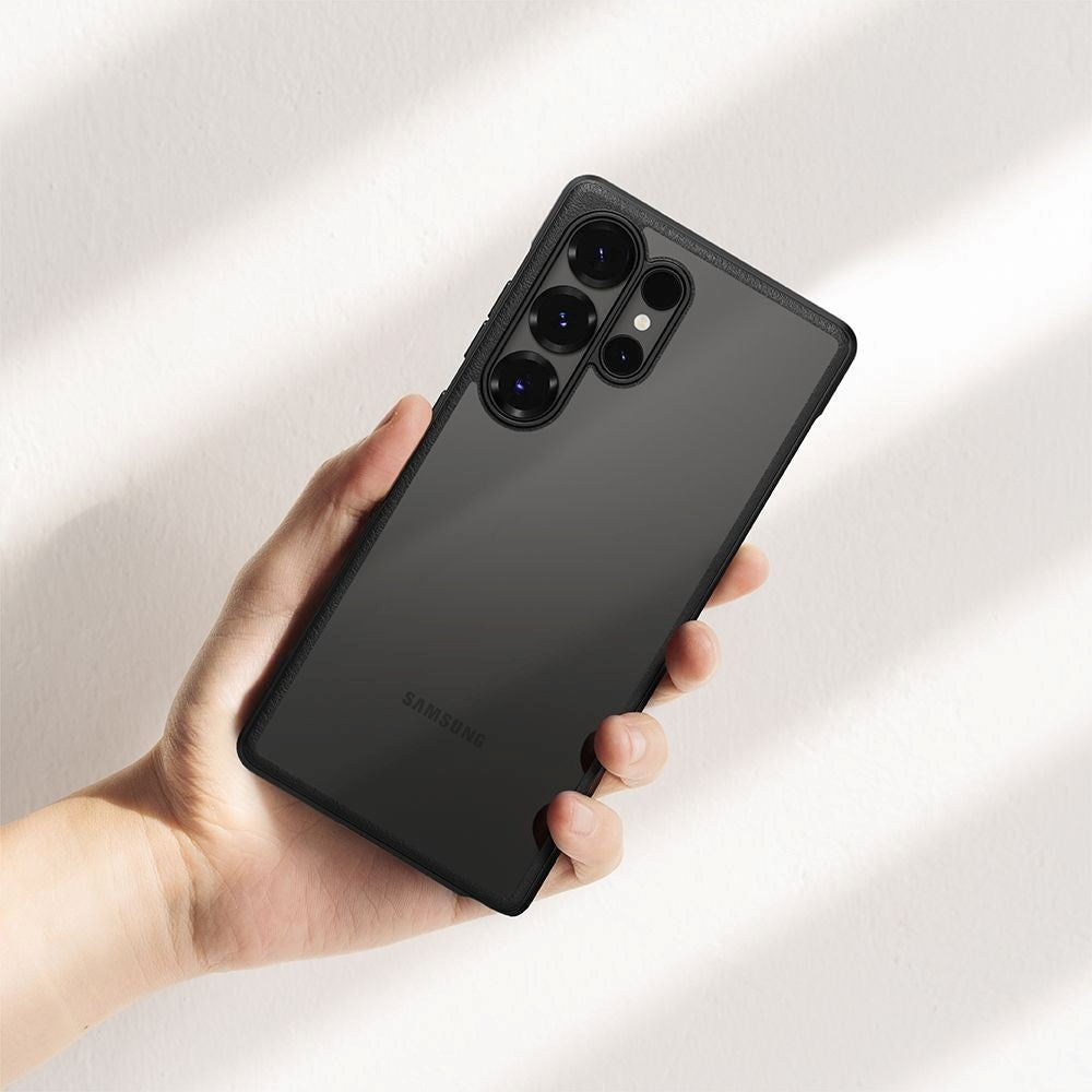 Samsung Galaxy S25 Ultra Ringke Fusion Bold Skal - Genomskinlig / Svart