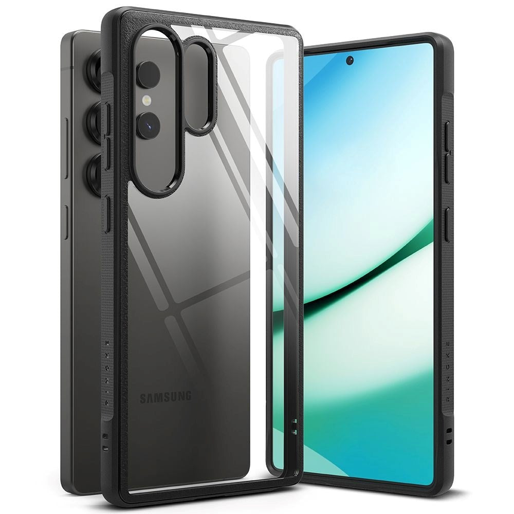 Samsung Galaxy S25 Ultra Ringke Fusion Bold Skal - Genomskinlig / Svart