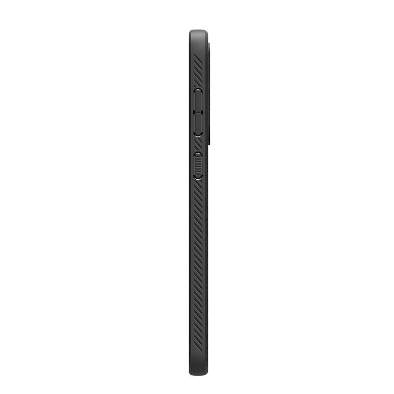 Samsung Galaxy A36 (5G) Spigen Liquid Air - Flexibelt Plast Skal - Matt Svart