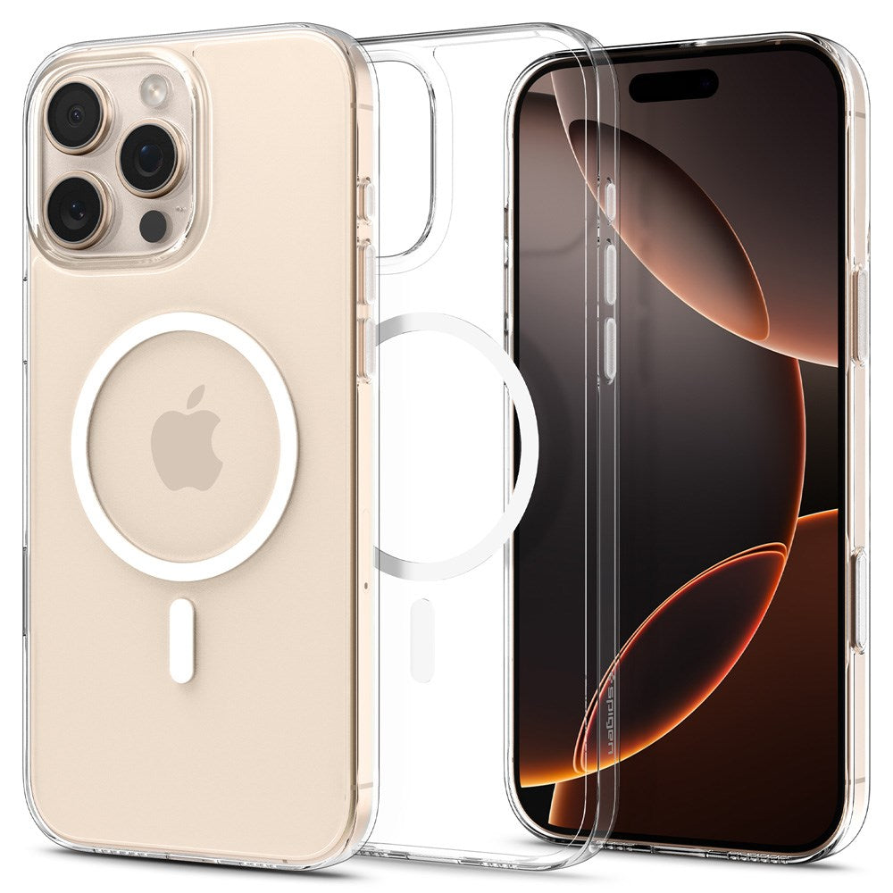 iPhone 16 Pro Spigen Thin Fit T Skal - MagSafe Kompatibel - Genomskinlig