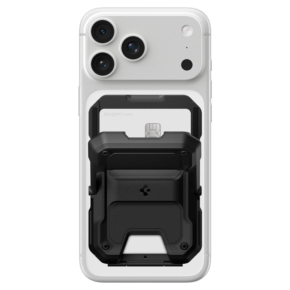 Spigen Tough Armor Pro Korthållare - MagSafe Kompatibel - Svart