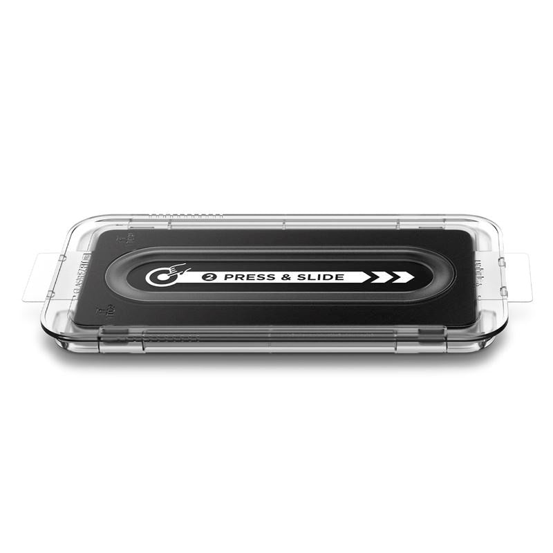 Samsung Galaxy S25 Edge Spigen EZ Fit Glas tR Skärmskydd - Case Friendly - Genomskinlig