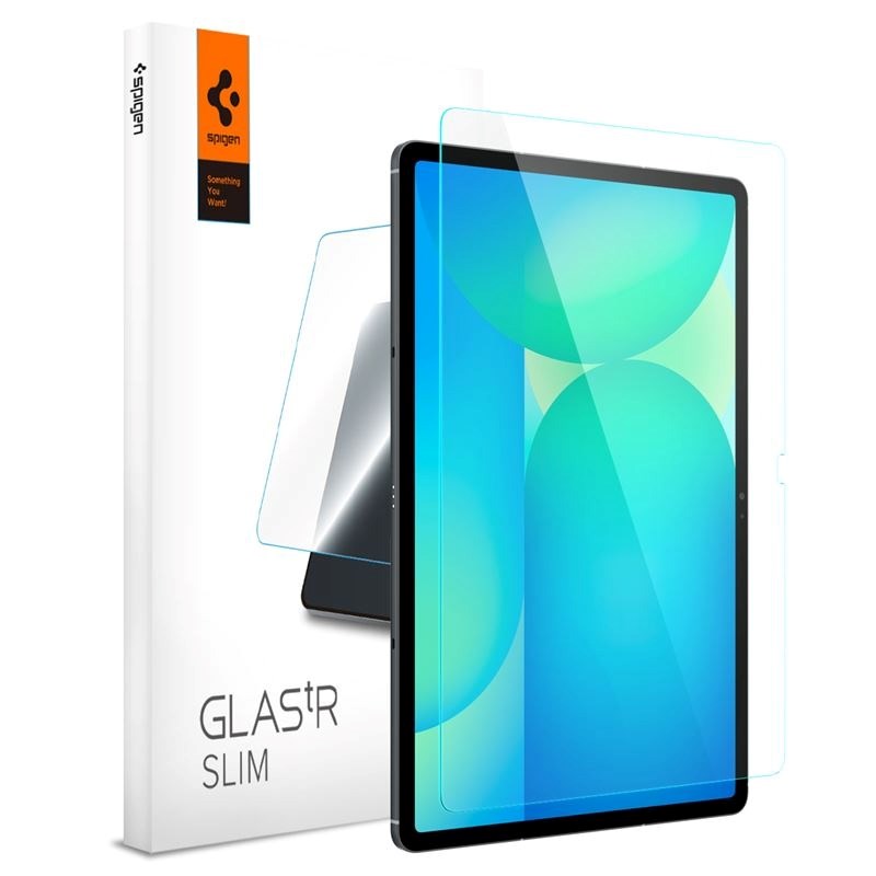 Samsung Galaxy Tab S10 FE+ (Plus) Spigen Glas.tr Slim Skärmskydd - Genomskinlig