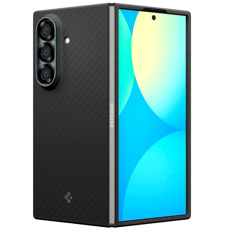 Samsung Galaxy Z Fold7 Spigen Air Skin Skal - Svart