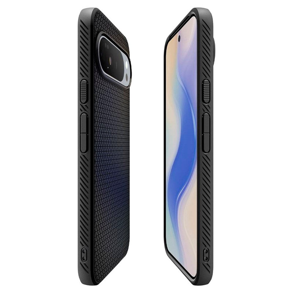 Google Pixel 10 Pro XL Spigen Liquid Air Skal - MagSafe Kompatibel - Svart