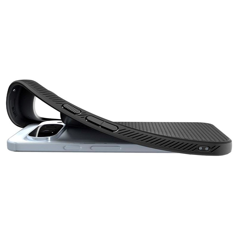 Google Pixel 10 Pro XL Spigen Liquid Air Skal - MagSafe Kompatibel - Svart