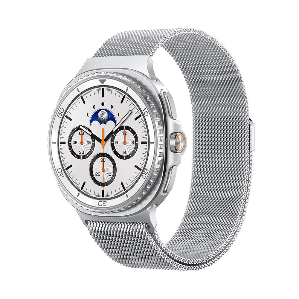Samsung Galaxy Watch 8 / 8 Classic (40 / 44 / 46mm) Spigen Metal Fit Klockarmband - Silver