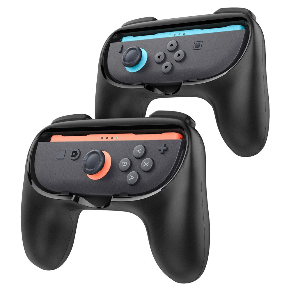 Nintendo Switch 2 Spigen Joy Con Grip - 2 st - Svart
