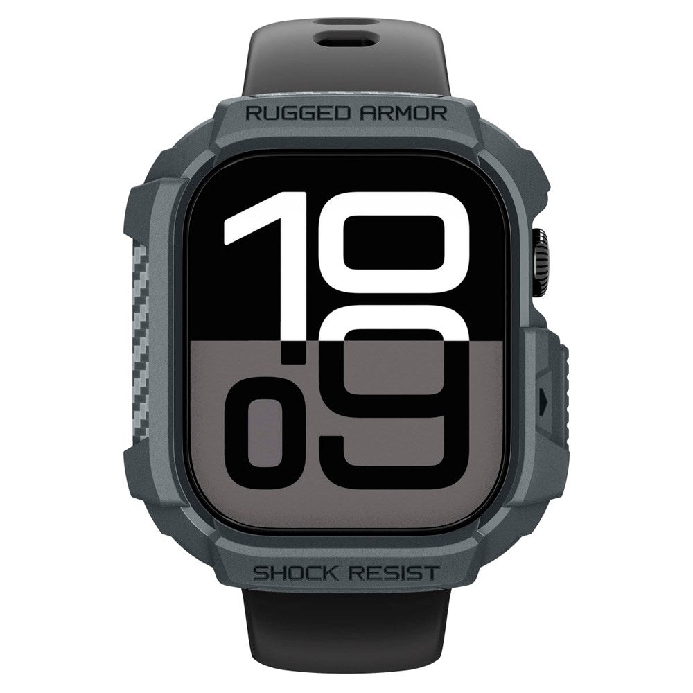 Apple Watch 11 / 10 (46mm) Spigen Rugged Armor 2 Skal - Grå