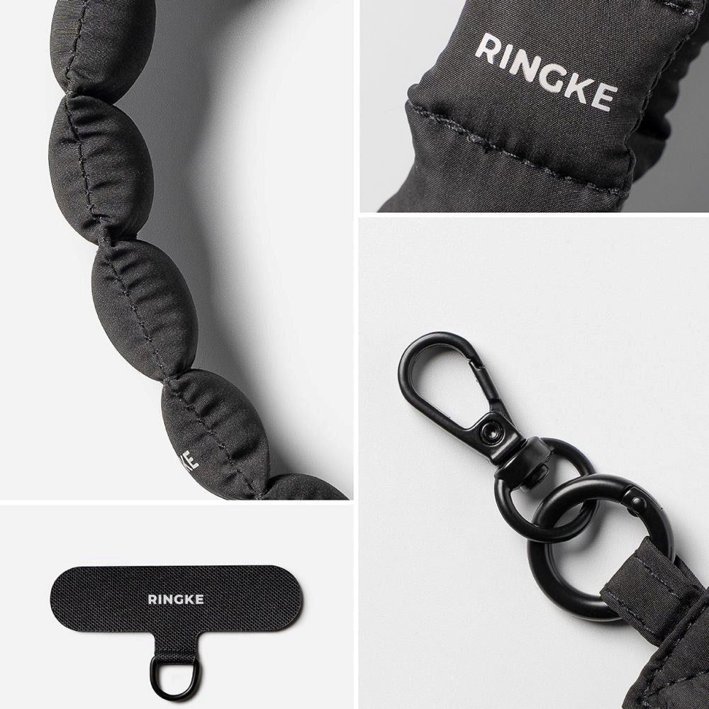 Ringke Puffer Mobilrem med Insatsplatta - Svart