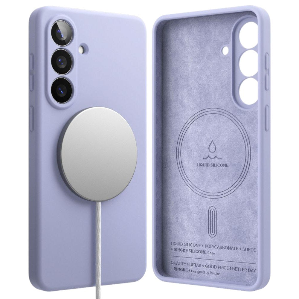 Samsung Galaxy S26+ (Plus) Ringke Silikon Skal - MagSafe Kompatibel - Lila