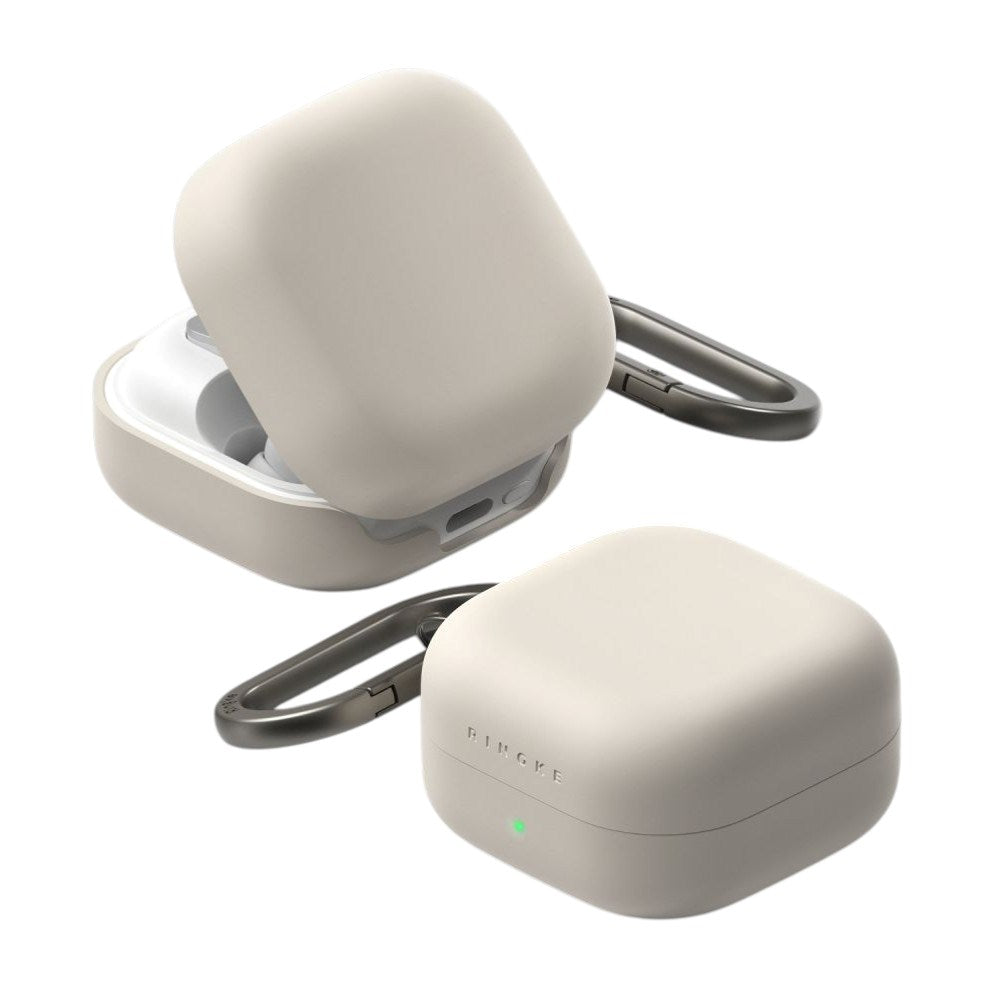 Samsung Galaxy Buds 4 / 4 Pro Ringke Silikon Skal - Beige
