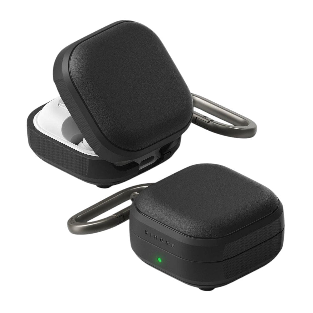 Samsung Galaxy Buds 4 / 4 Pro Ringke Onyx Magnetiskt Plast Skal - Svart