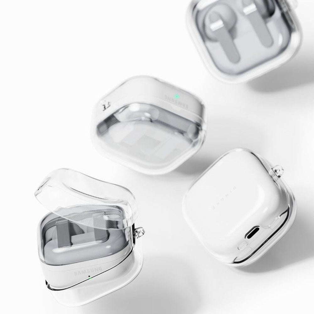 Samsung Galaxy Buds 4 / 4 Pro Ringke Air Plast Skal - Genomskinlig