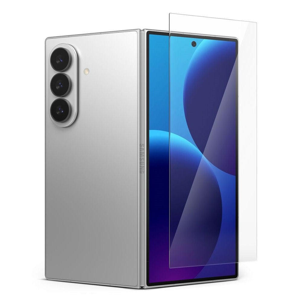 Samsung Galaxy Z Fold8 Ultra Ringke Cover Display Easy Slide Skyddsglas m. Monteringsram - 2 st - Genomskinlig