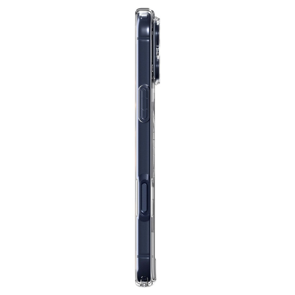 iPhone 17 Pro Max Spigen Ultra Hybrid Skal - MagSafe Kompatibel - Genomskinlig / Blå