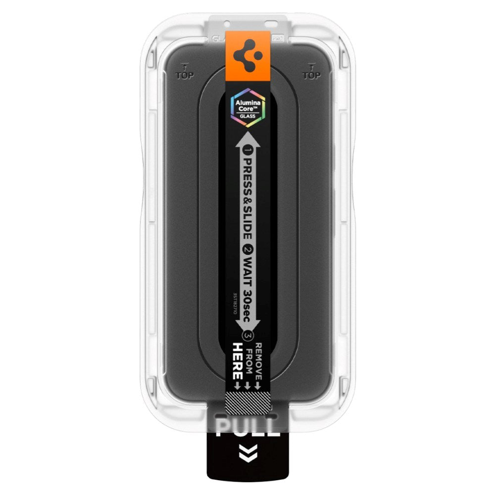 Google Pixel 10a Spigen Glass tR EZ Fit Pro Skärmskyddsglas - 2 st - Genomskinlig