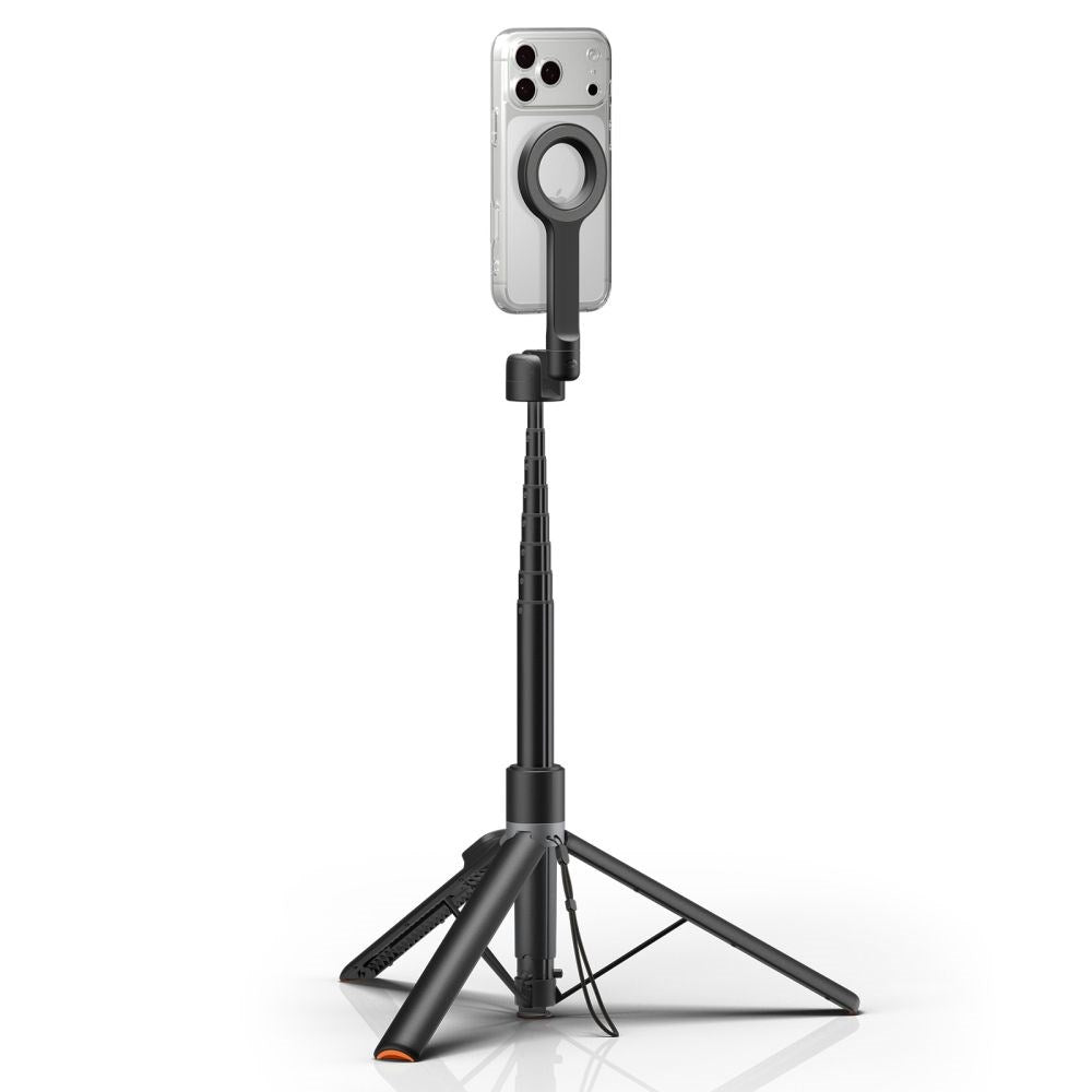 S582W Bluetooth Selfie Stick Tripod Spigen - MagSafe Kompatibel - Svart