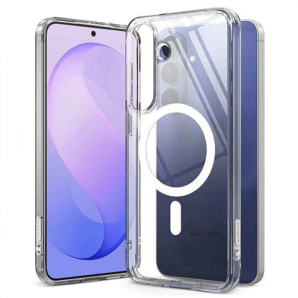 Samsung Galaxy S26 FE Ringke Fusion Magnetic Skal - MagSafe Kompatibel - Transparent