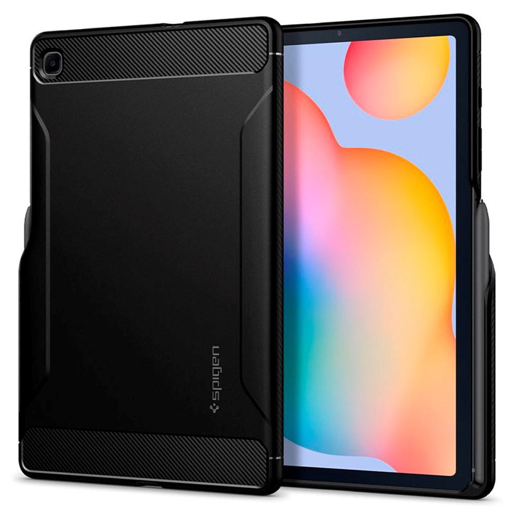 Samsung Galaxy Tab S6 Lite (2020 - 2024) Spigen Rugged Armor Skal - Svart