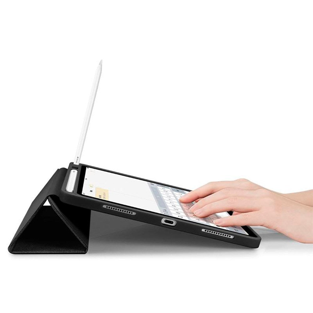 iPad Air 10.9-11" (2025-2020) Spigen Urban Fit Tyg Fodral m. Pennhållare - Svart
