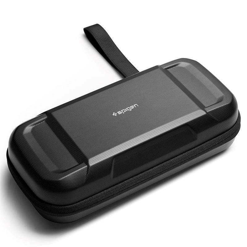 Spigen Travel Case för Nintendo Switch / OLED med Förvaring och Handledsrem - Svart
