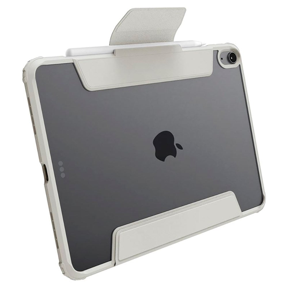 iPad Air 10.9-11" (2025-2020) Spigen Air Skin Pro Läder Flip Fodral - Grå