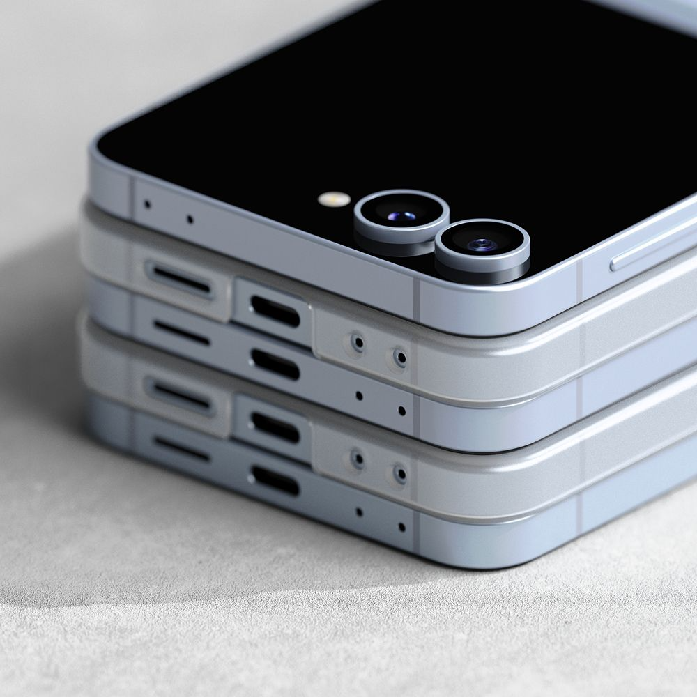 Samsung Galaxy Z Flip7 FE / Flip6 Ringke Slim Plast Skal - Svart