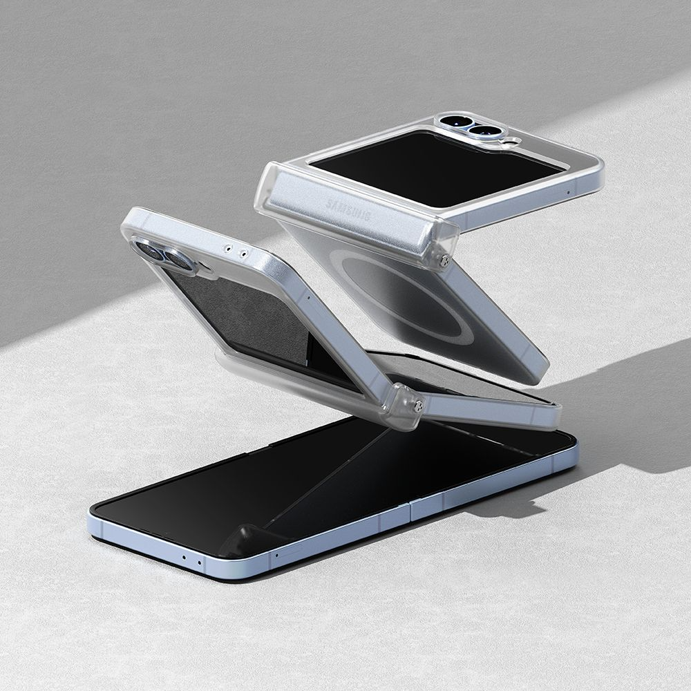 Samsung Galaxy Z Flip7 FE / Flip6 Ringke Slim Hinge Plast Skal - MagSafe Kompatibel - Svart