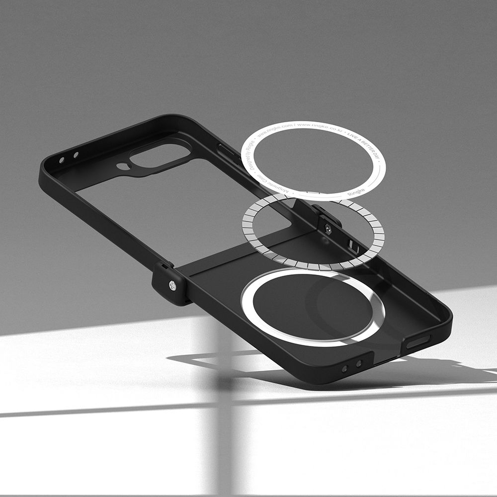 Samsung Galaxy Z Flip7 FE / Flip6 Ringke Slim Hinge Plast Skal - MagSafe Kompatibel - Svart