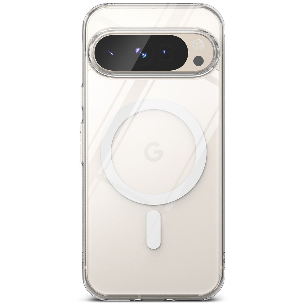 Google Pixel 9 / 9 Pro Ringke Fusion Flexibelt Plast Skal - MagSafe Kompatibelt - Transparent