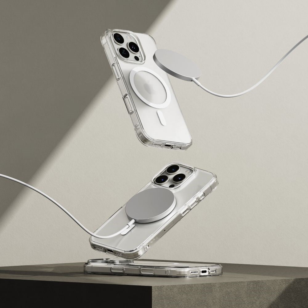 iPhone 16 Pro Max Ringke Fusion Skal - MagSafe Kompatibel - Matt Genomskinlig