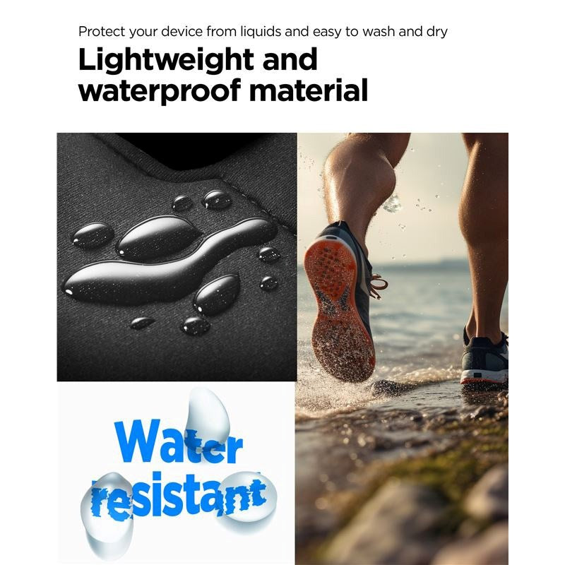 Spigen Universellt Dynamic Shield Löpararmband (Max. Mobil: 6.9") - Svart