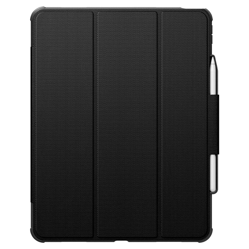 iPad Air 13" (2025 / 2024) Spigen Rugged Armor Pro Fodral med Apple Pencil Hållare - Svart