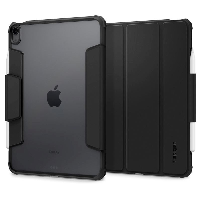 iPad Air 11" (2026 / 2025 / 2024) Spigen Air Skin Pro Läder Flip Fodral - Sort