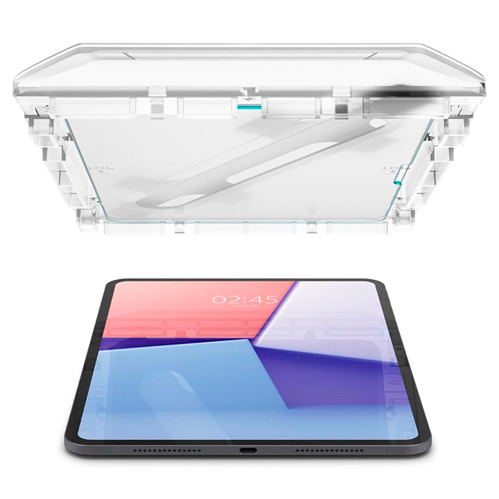 iPad Pro 11" (2025 / 2024) Spigen EZ Fit Glas.tR Skärmskydd - Case Friendly - Genomskinlig