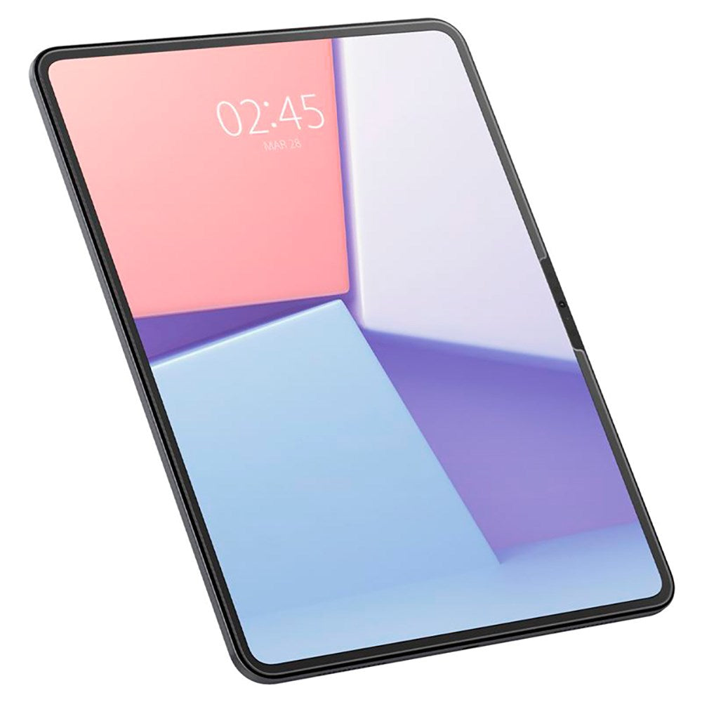 iPad Pro 13" (2025 / 2024) Spigen Paper Touch EZ Fit Glas.tR Skärmskydd - Case Friendly - Genomskinlig