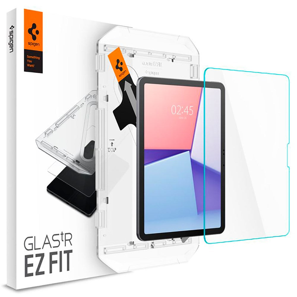 iPad Air 11" (2025 / 2024) Spigen EZ Fit Glas.tR Skärmskydd - Case Friendly - Genomskinlig