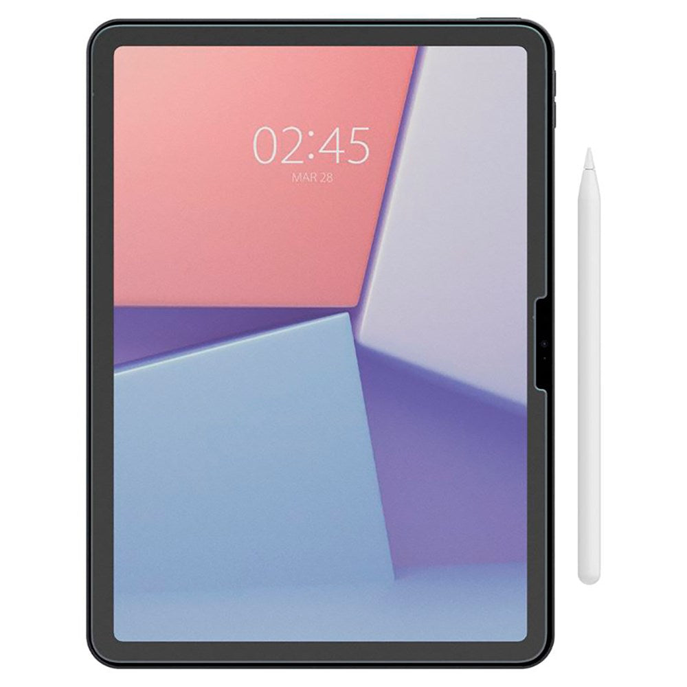 iPad Air 11" (2025 / 2024) Spigen Paper Touch EZ Fit Glas.tR Skärmskydd - Case Friendly - Genomskinlig