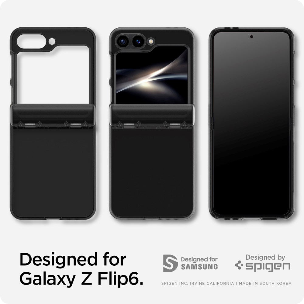 Samsung Galaxy Z Flip7 FE / Flip6 Spigen Ultra Hybrid Pro Skal - Frost Gray